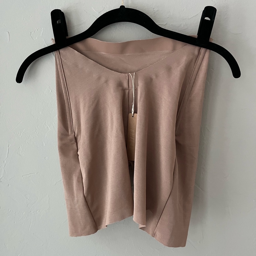 SKIMS SHEER SCULPTING LOW BACK SHORTS SIENNA XS M